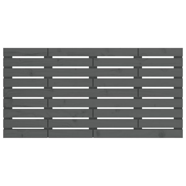 vidaXL N&aacute;stěnn&eacute; čelo postele &scaron;ed&eacute; 146 x 3 x 63 cm masivn&iacute; borov&eacute; dřevo