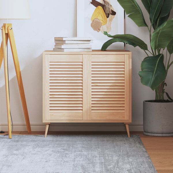 vidaXL N&aacute;bytkov&aacute; dv&iacute;řka lamelov&yacute; design 2 ks 61,5 x 39,4 cm borovice