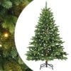 vidaXL Uměl&yacute; v&aacute;nočn&iacute; stromeček s stojanem Zelen&aacute; 150 cm PE a PVC