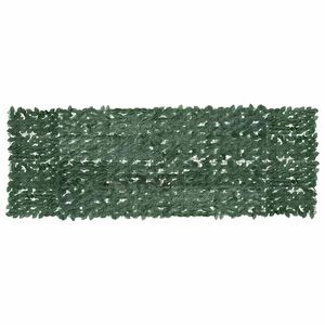vidaXL Balk&oacute;nov&aacute; z&aacute;stěna s tmavě zelen&yacute;mi listy 300 x 100 cm