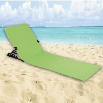 HI Skládací plážová podložka PVC zelená