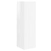 vidaXL TV wall cabinet 30 x 31 x 100 cm Leskl&aacute; B&iacute;l&aacute; Kompozitn&iacute; dřevo