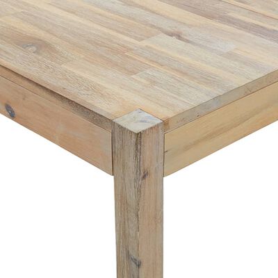 vidaXL Jídelní stůl 120 x 70 x 75 cm masivní akáciové dřevo