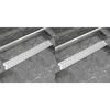 vidaXL Rovný sprchový odtokový žlab 2 ks linky 830x140mm nerezová ocel
