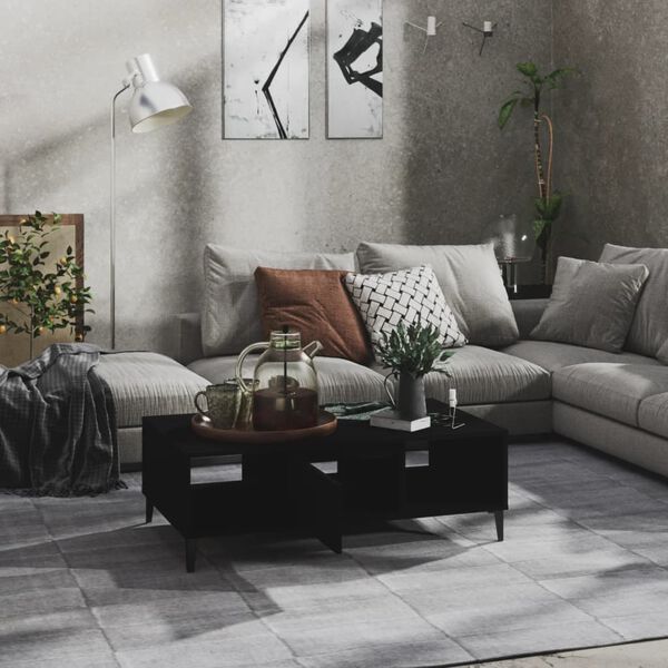 vidaXL Konferenční stolek černý 103,5 x 60 x 35 cm kompozitní dřevo