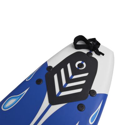 vidaXL Surfové prkno, 170 cm, modrá