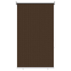 vidaXL Venkovn&iacute; roletov&aacute; žaluzie 90 % blokov&aacute;n&iacute; UV Hněd&aacute; 80 x 140 cm