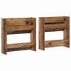 vidaXL Skř&iacute;ň na obuv 2 ks 60 x 18 x 60 cm Kompozitn&iacute; dřevo Star&eacute; dřevo