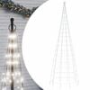 vidaXL LED v&aacute;nočn&iacute; stromek 550 studen&yacute;ch b&iacute;l&yacute;ch LED 300 cm