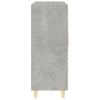 vidaXL Příborník betonově šedý 69,5 x 34 x 90 cm kompozitní dřevo