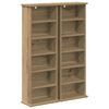 vidaXL CD skř&iacute;ň 2 ks Dub artisan 60 x 17 x 92 cm Kompozitn&iacute; dřevo
