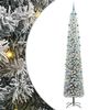 vidaXL Uměl&yacute; v&aacute;nočn&iacute; stromeček Zelen&aacute; 300 cm PVC, ocel a plast
