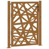 vidaXL Zahradn&iacute; branka 100 x 125 cm odoln&aacute; ocel, lehk&yacute; design