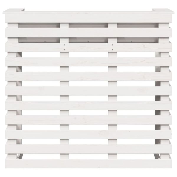 vidaXL Venkovn&iacute; barov&yacute; stůl b&iacute;l&yacute; 113,5x50x103 cm masivn&iacute; borov&eacute; dřevo