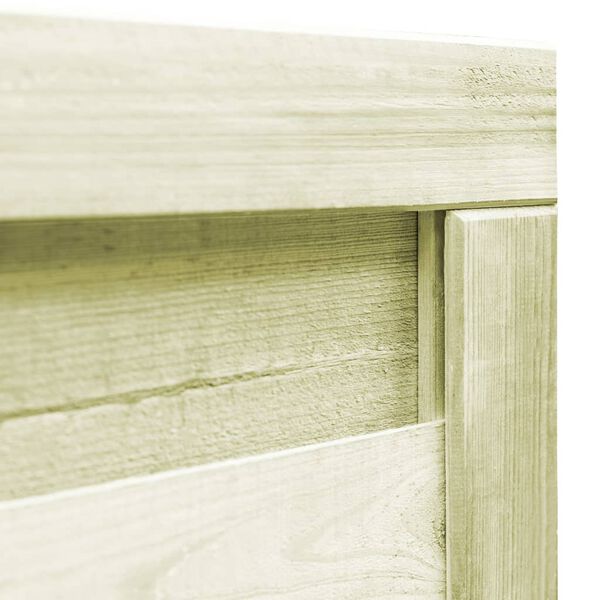 vidaXL Zahradn&iacute; branka impregnovan&aacute; borovice 100 x 75 cm zelen&aacute;