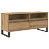 vidaXL Televizn&iacute; skř&iacute;ň se z&aacute;suvkou Artisanov&yacute; dub 100 x 34,5 x 44,5 cm