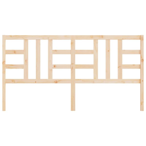 vidaXL Čelo postele 206 x 4 x 100 cm masivn&iacute; borovice