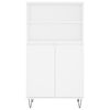 vidaXL Skříň highboard bílá 60 x 36 x 110 cm kompozitní dřevo
