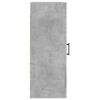 vidaXL N&aacute;stěnn&aacute; skř&iacute;ňka betonově &scaron;ed&aacute; 34,5x34x90 cm kompozitn&iacute; dřevo