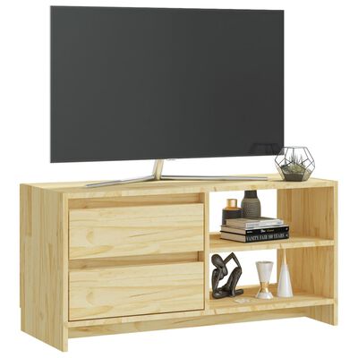 vidaXL TV stolek 80 x 31 x 39 cm masivní borové dřevo