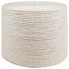 vidaXL Jutov&eacute; lano 40 mm 250 m B&iacute;l&aacute; 100% jute Tossa