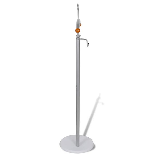 vidaXL Němý sluha s kovovým rámem