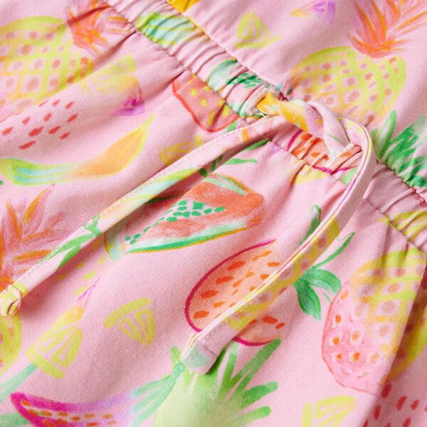 Dětské šaty bledě růžové 92