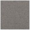 vidaXL N&aacute;stěnn&yacute; čeln&iacute;k 12 pcs Světle &scaron;ed&aacute; 30 x 30 cm textil