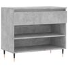 vidaXL Botn&iacute;k betonově &scaron;ed&yacute; 70x36x60 cm kompozitn&iacute; dřevo