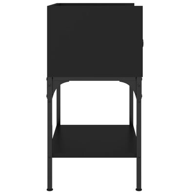 vidaXL Noční stolek černý 40,5 x 31 x 60 cm kompozitní dřevo
