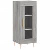 vidaXL Skř&iacute;ň highboard &scaron;ed&aacute; sonoma 34,5 x 34 x 180 cm kompozitn&iacute; dřevo