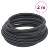 vidaXL Hybridn&iacute; vzduchov&aacute; hadice čern&aacute; 0,6" 2 m pryž a PVC