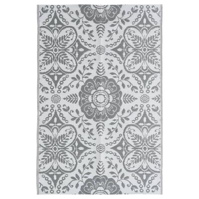 vidaXL Venkovní koberec světle šedý 190 x 290 cm PP