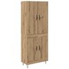 vidaXL Vysok&yacute; bufet 2 ks Artisanov&yacute; dub 69,5 x 34 x 180 cm