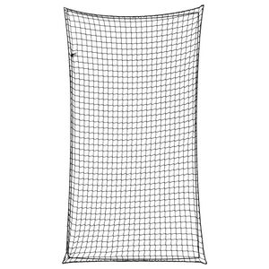 vidaXL S&iacute;ť na př&iacute;věsn&yacute; voz&iacute;k s elastick&yacute;m lanem čern&aacute; 2,7 x 1,5 m PP