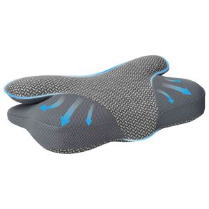 vidaXL Pol&scaron;t&aacute;ř s pol&scaron;t&aacute;řem &Scaron;ed&aacute; 59 x 38 x 14 cm Polyester