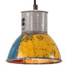 vidaXL Industri&aacute;ln&iacute; z&aacute;věsn&aacute; lampa 25 W v&iacute;cebarevn&aacute; kulat&aacute; 17 cm E27