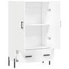 vidaXL Skříň highboard bílá 69,5 x 31 x 115 cm kompozitní dřevo