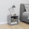 vidaXL TV stolek betonově &scaron;ed&eacute; 37 x 35 x 37 cm kompozitn&iacute; dřevo