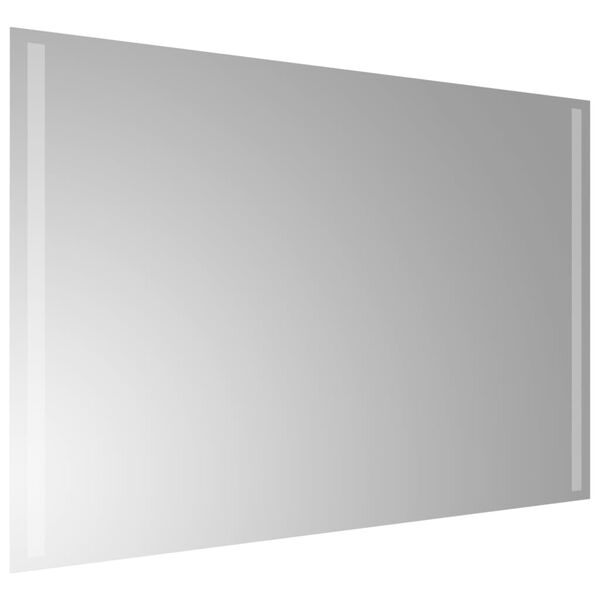 vidaXL Koupelnov&eacute; zrcadlo s LED osvětlen&iacute;m 60x90 cm