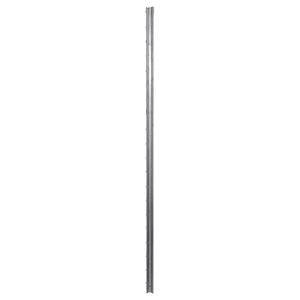 vidaXL Plotov&yacute; sloupek. 10 pcs Stř&iacute;brn&aacute; 200 cm Ocel