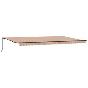vidaXL Stahovac&iacute; mark&yacute;za V&iacute;cebarevn&yacute; 600 &times; 300 cm L&aacute;tka a hlin&iacute;k