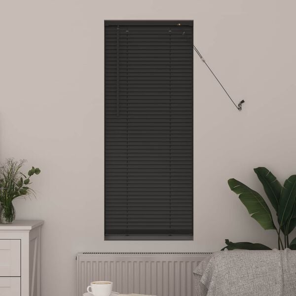 vidaXL Venet &scaron;koln&iacute; žaluzie Nastaviteln&aacute; Stř&iacute;brně &scaron;ed&aacute; 150 x 40 cm PVC