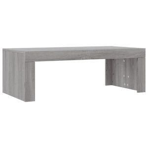 vidaXL Konferenčn&iacute; stolek &scaron;ed&yacute; sonoma 102x50x36 cm kompozitn&iacute; dřevo