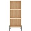 vidaXL Skř&iacute;ň highboard dub sonoma 34,5 x 34 x 180 cm kompozitn&iacute; dřevo