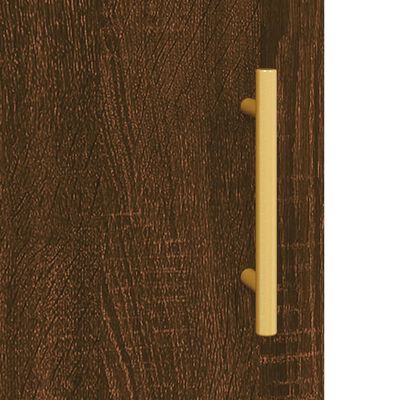 vidaXL Nástěnná skříňka hnědý dub 60 x 31 x 70 cm kompozitní dřevo