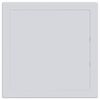 vidaXL Př&iacute;stupov&eacute; panely 2 pcs B&iacute;l&aacute; 20 x 20 cm ABS plast