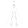vidaXL LED v&aacute;nočn&iacute; stromek s hroty 1534 studen&yacute;ch b&iacute;l&yacute;ch LED 500 cm