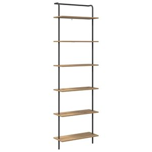 vidaXL Knihovna 6 &uacute;rovn&iacute; 60 x 24 x 203 cm Kompozitn&iacute; dřevo