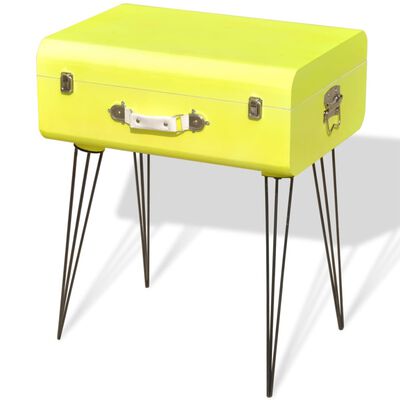 vidaXL Odkládací skříňka 49,5 x 36 x 60 cm žlutá